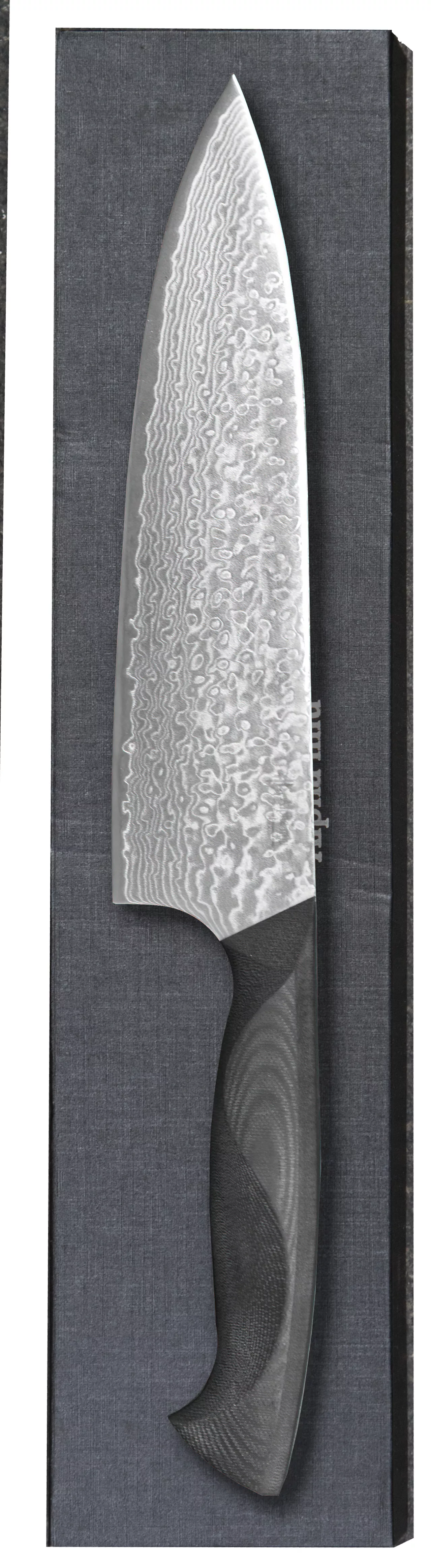 Dan Woo nóż szefa kuchni ze stali damasceńskiej 20cm