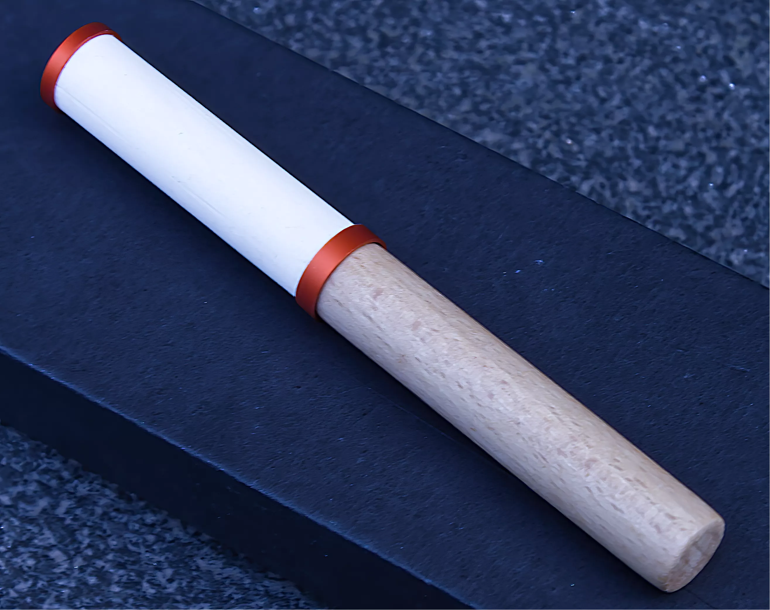 Dan Woo Tamahagane Santoku Nóż Szefa Kuchni 67 HRC