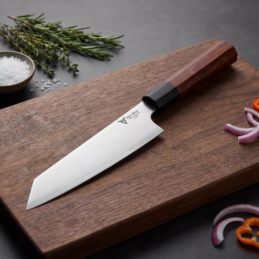 Dan Woo Tamahagane Kiritsuke Nóż Szefa Kuchni 67 HRC