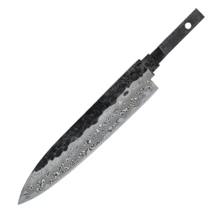 Dan Woo nóż utility i 14,5cm Damast HF02 Blank