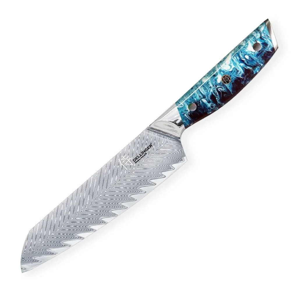 Dellinger RESIN FUTURE Nóż Santoku 17 cm
