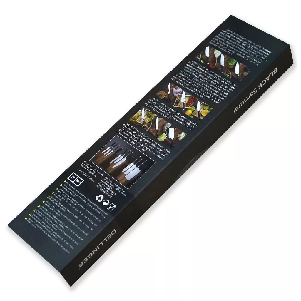 Nóż Nakiri Dellinger German Black Samurai 15 cm