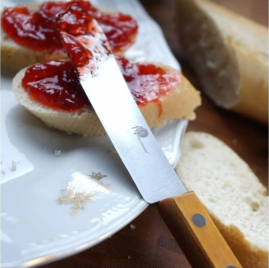 Dellinger WW-205C49 Nóż Śniadaniowy z Ostrzem Kombinowanym, Pakkawood, 1