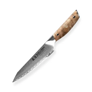 Dellinger Longevity Damascus Edition Nóż Petty Utility 13 cm