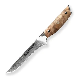 Dellinger Longevity Damascus Edition Nóż do trybowania Boning 15.2 cm