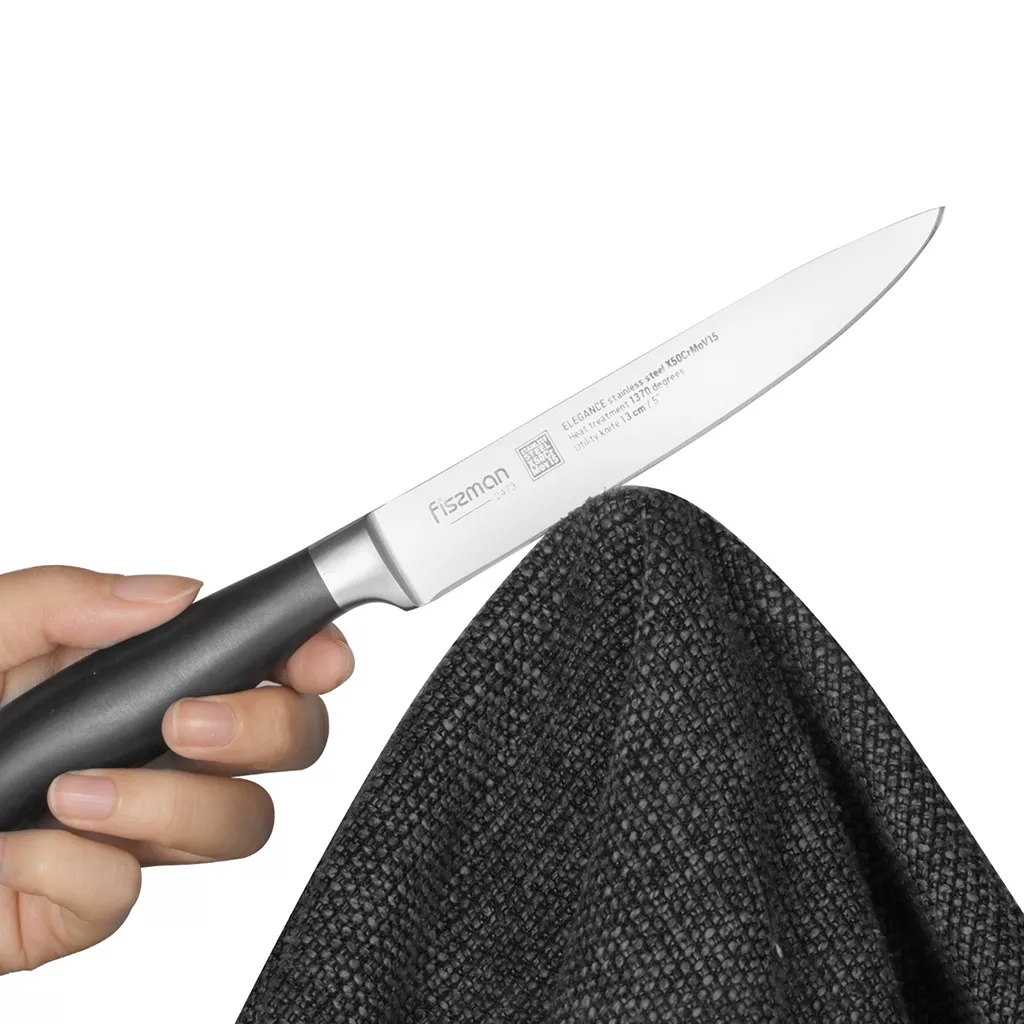 Fissman Elegance nóż uniwersalny 13 cm stal X50CrMoV15
