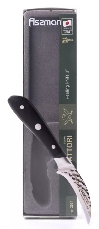 Fissman Hattori zakrzywiony nóż do obierania.