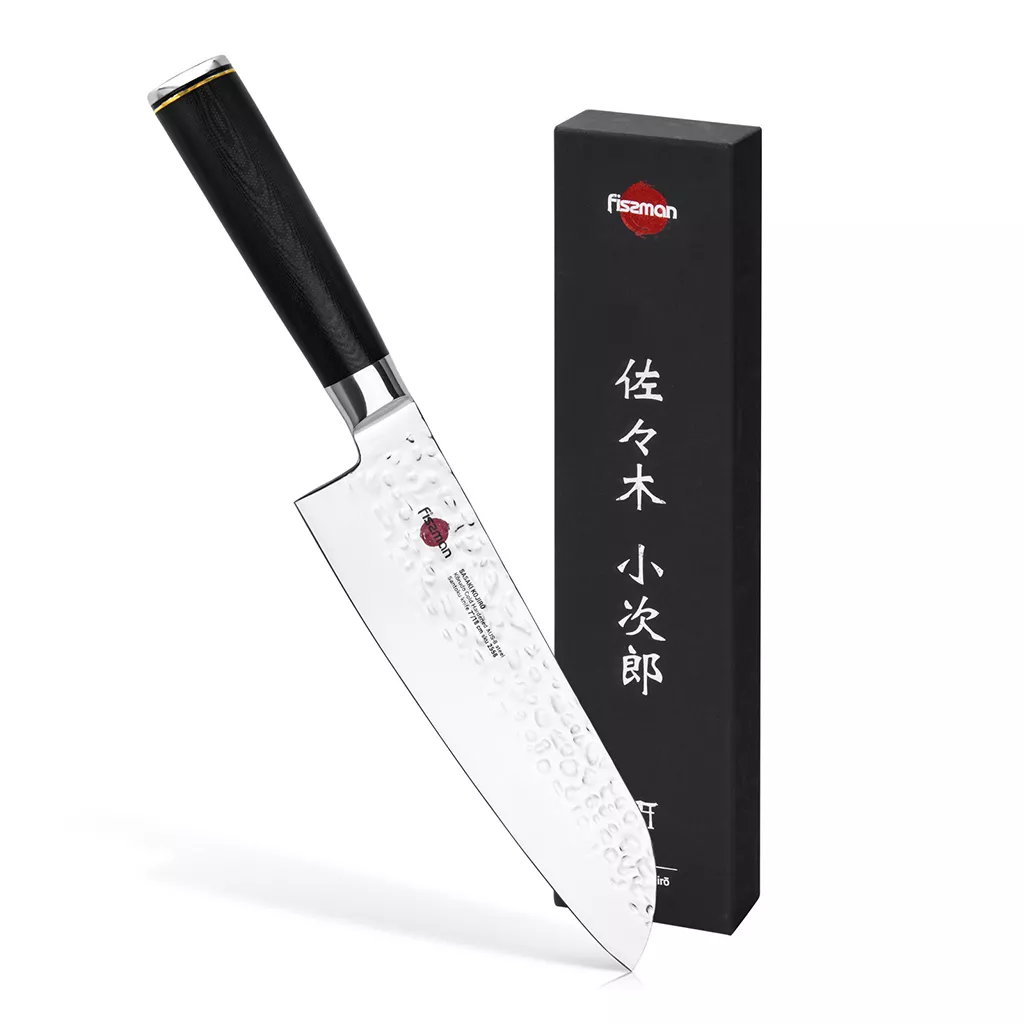 Fissman Sasaki Kojiro nóż kuchenny santoku 18cm