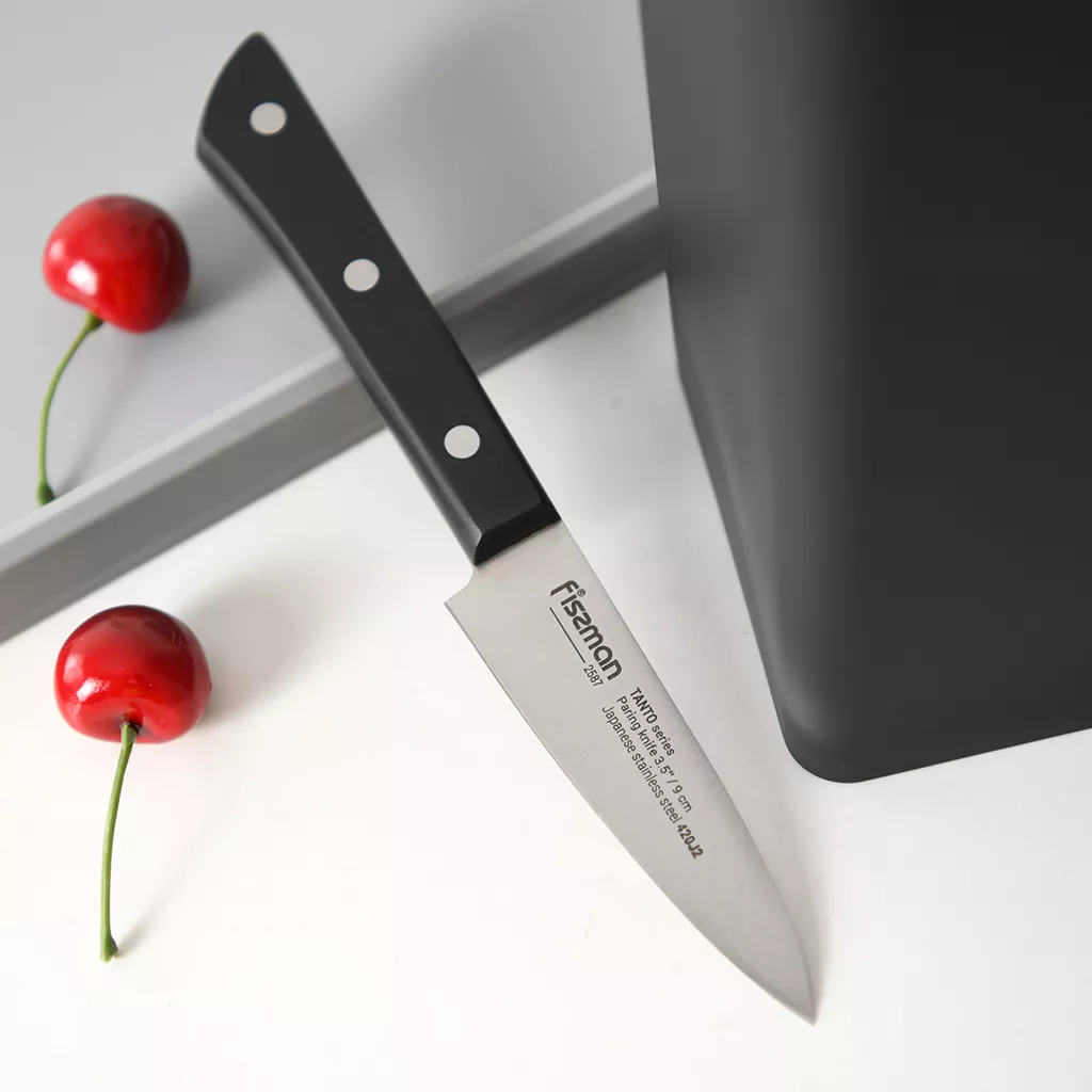 Nóż do warzyw i owoców Fissman Tanto 9 cm - Stal 420J2