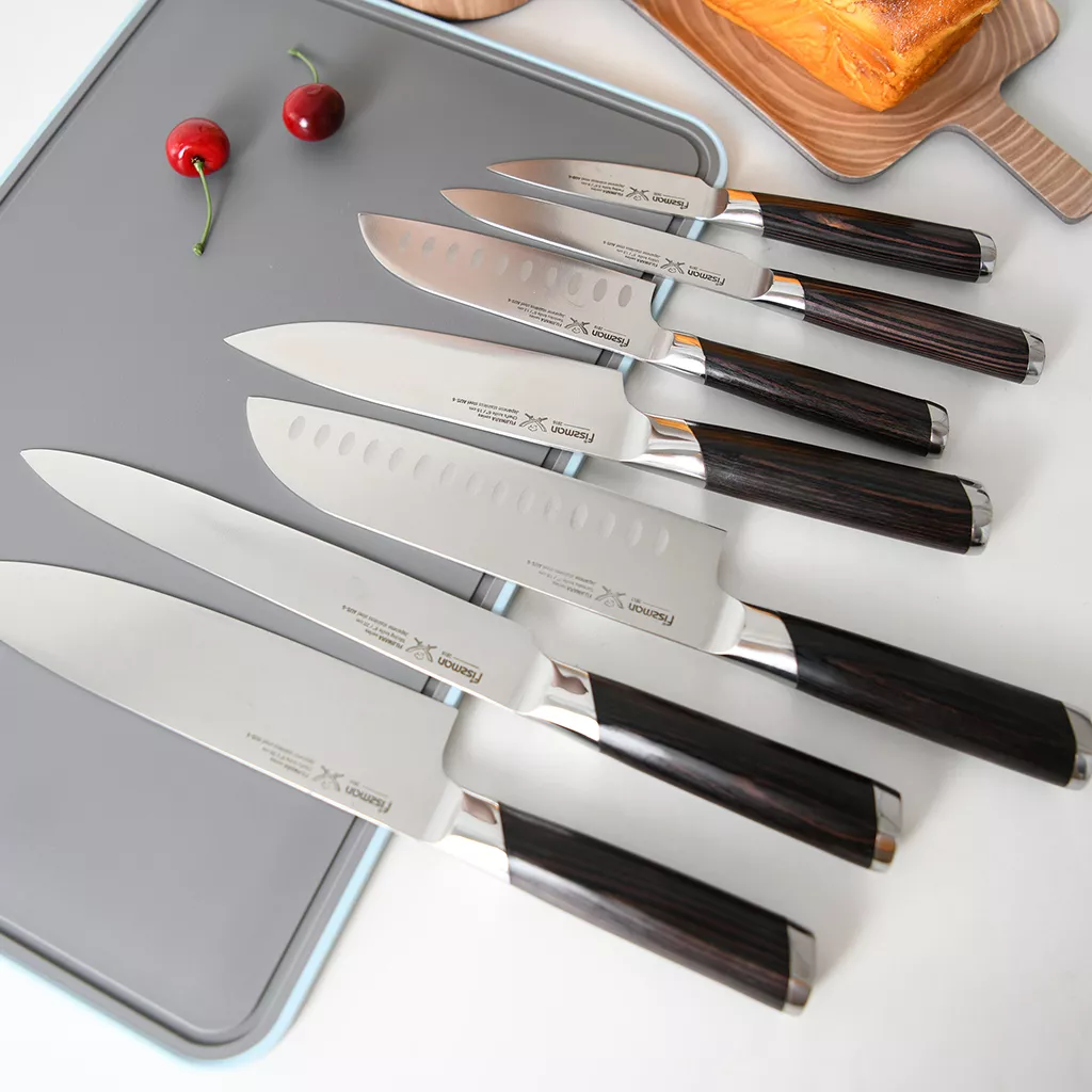 Fissman Fujiwara Nóż Kuchenny Małe Santoku 13 cm