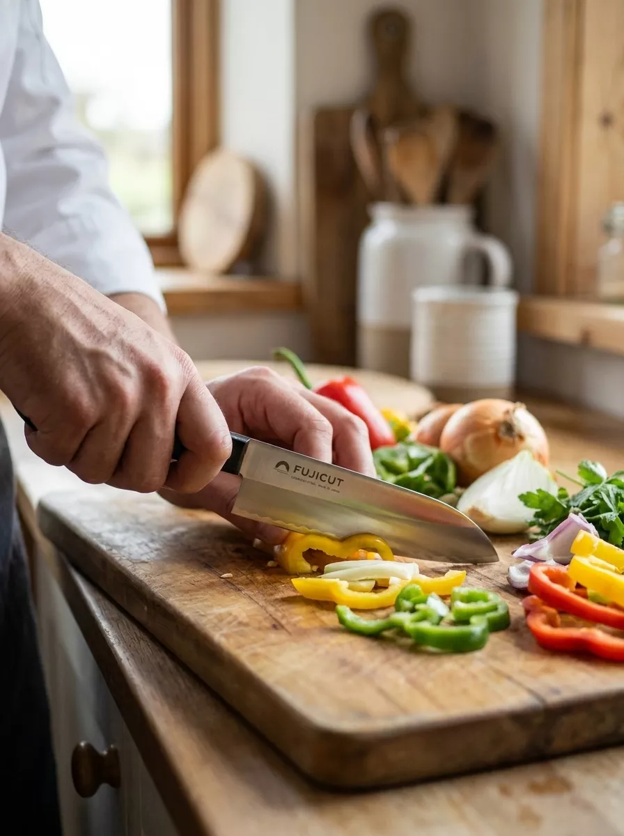Fuji Cutlery FujiCut #2000 Santoku 16.5 cm FC-1621
