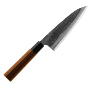 Fuji Cutlery / Tojiro Japoński nóż Tosa Funayuki Aogami Super 15 cm Kurouchi