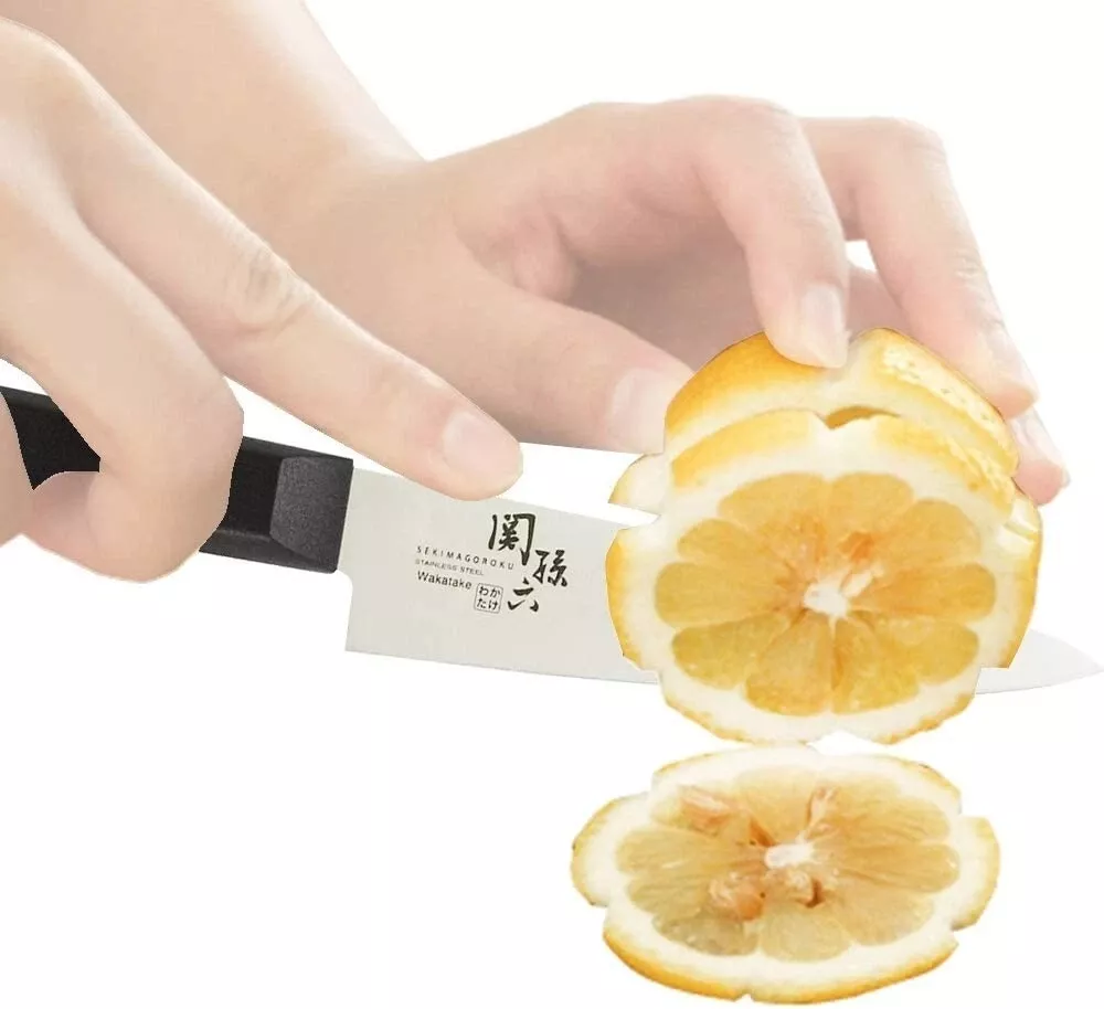 KAI Seki Magoroku Wakatake Nóż Uniwersalny 12cm do Warzyw, Mięsa i Ryb