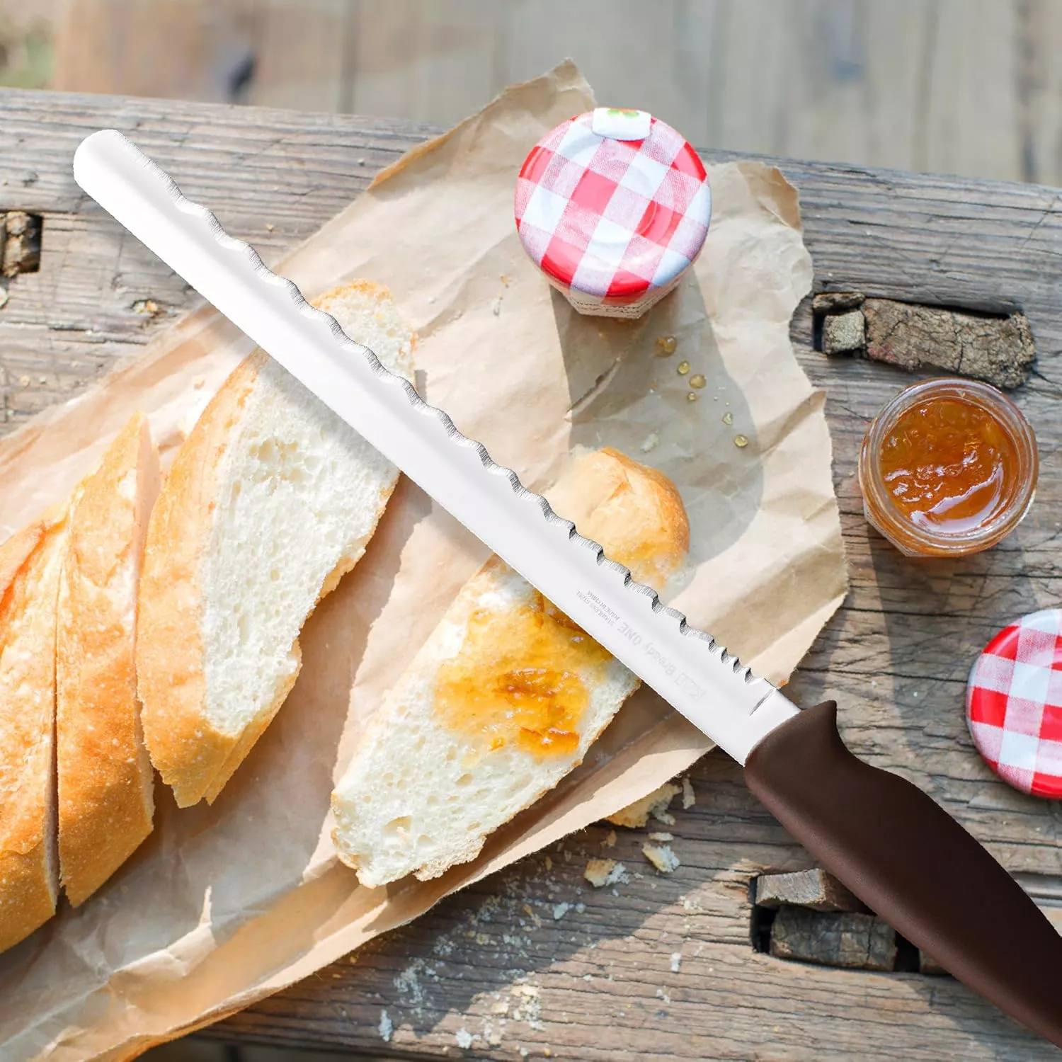 KAI Bready One - Profesjonalny Nóż do Chleba 23cm