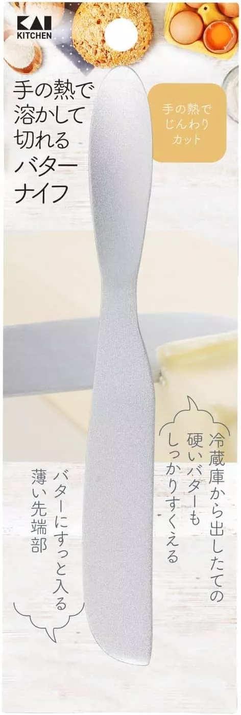 KAI Bready Select aluminiowy nóż do twardego masła 15,5 cm DL7039