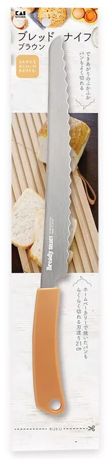 KAI Bready Select Professional DL7041 - Nóż do Chleba 23cm ze Stali Nierdzewnej