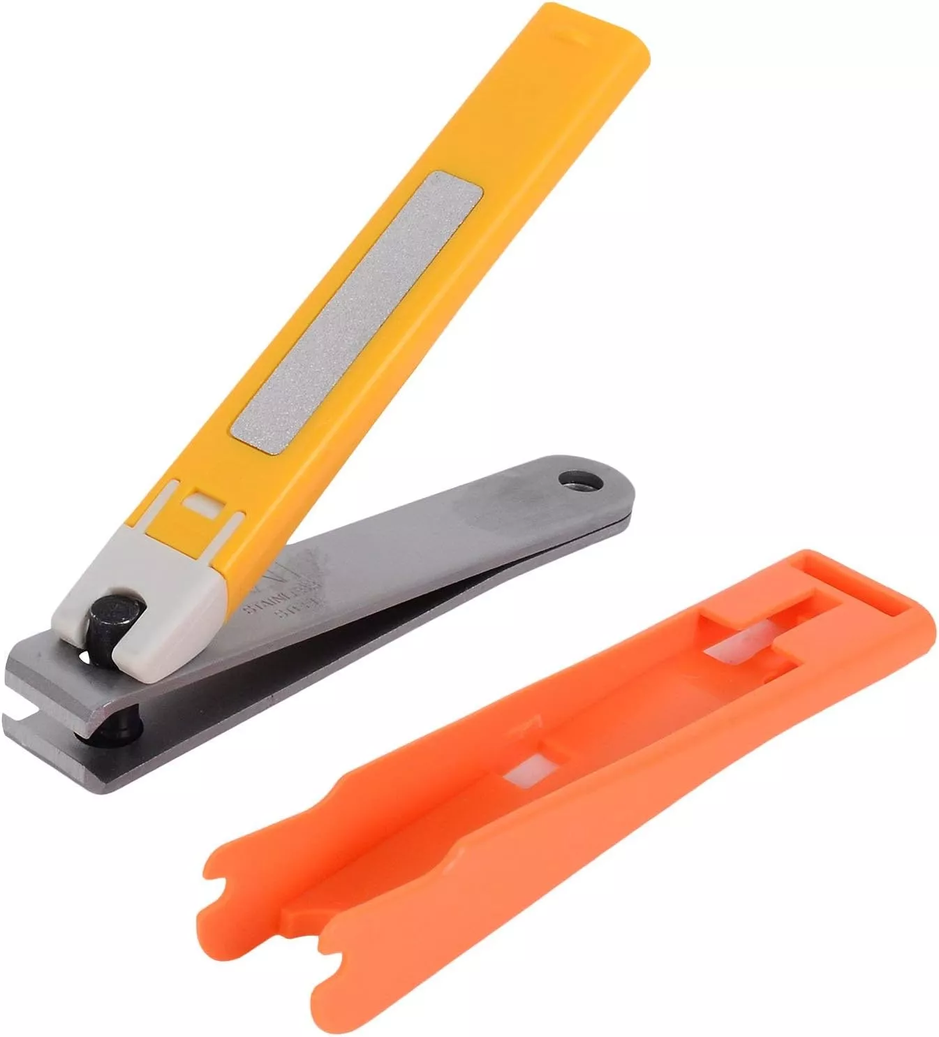 KAI KE0109 Obcinacz do paznokci ze stali nierdzewnej 7,3 cm Pomarańczowy