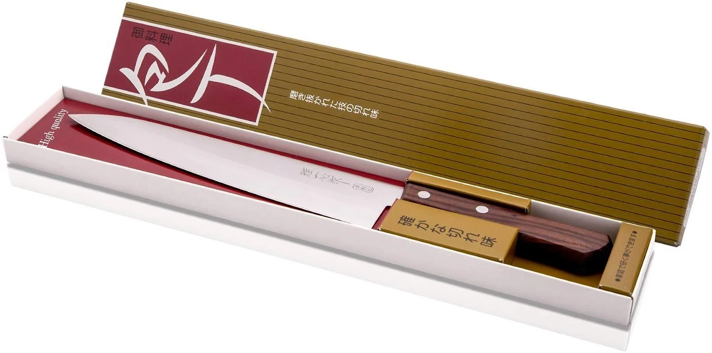 Kanetsugu Miyabi Isshin/Issin Nóż Szefa Kuchni / Gyuto 21 cm