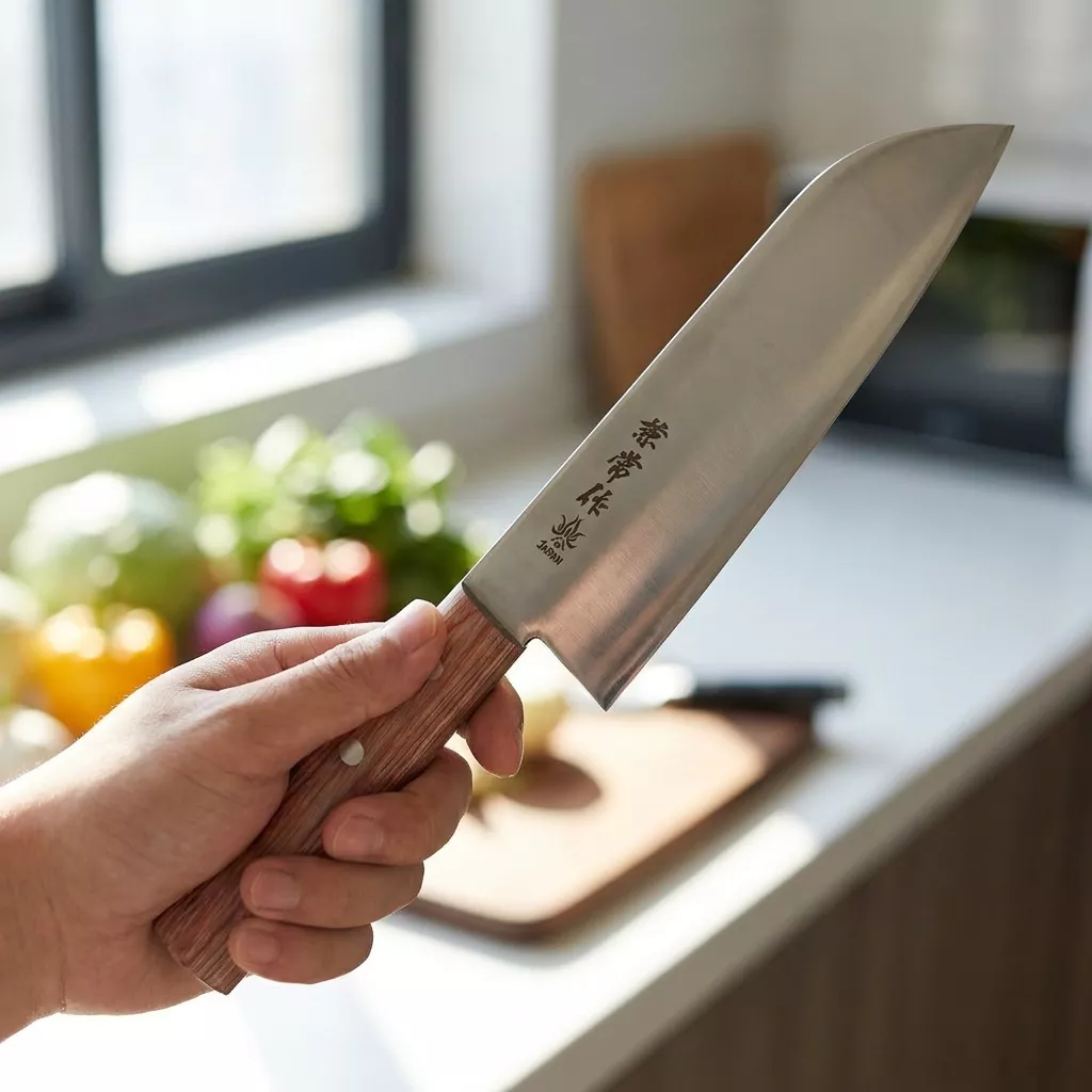 Kanetsune 555 Santoku 16.5 cm - Japoński Nóż Kuchenny KC-360