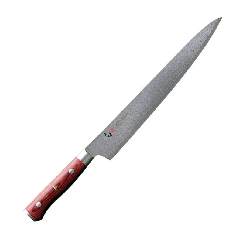 Mcusta Zanmai VG-10 Pro Flame Nóż Sujihiki 27cm