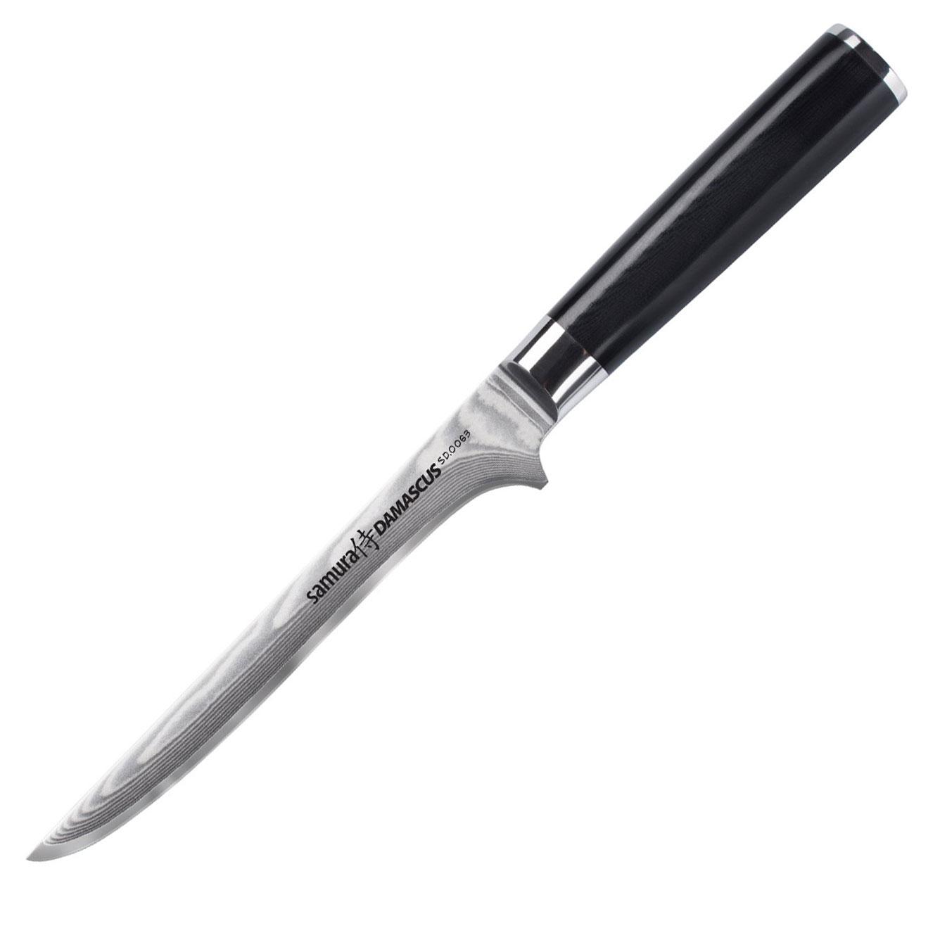 Samura Damascus nóż do trybowania boning 16,5 cm SD-0063