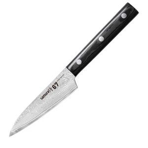 Samura Damascus 67 nóż paring 98mm mikarta.