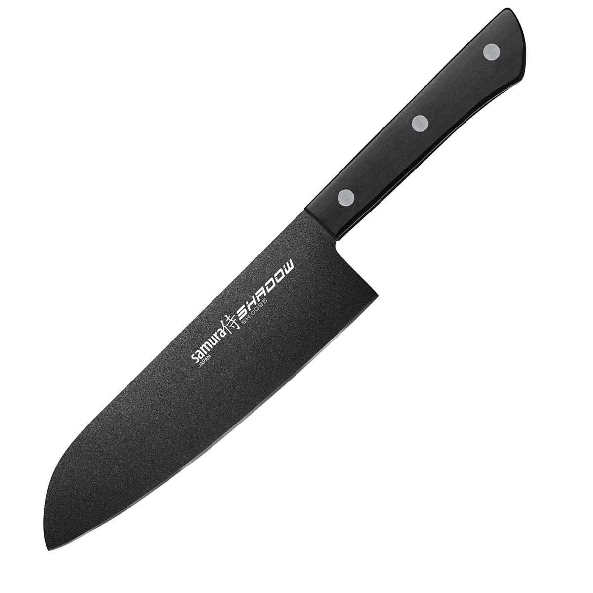 Samura Shadow nóż kuchenny Santoku AUS-8 59HRC