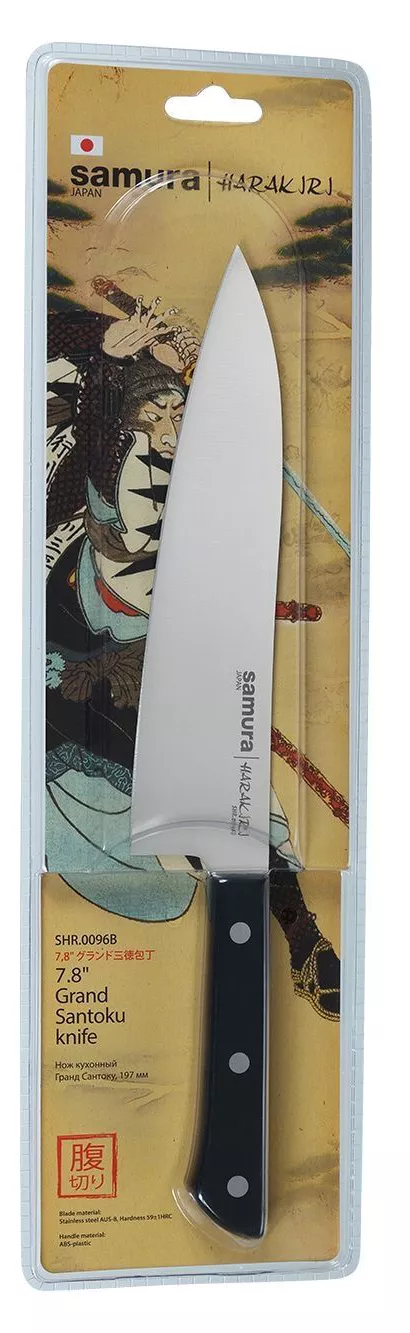 Samura Harakiri nóż kuchenny Grand santoku 