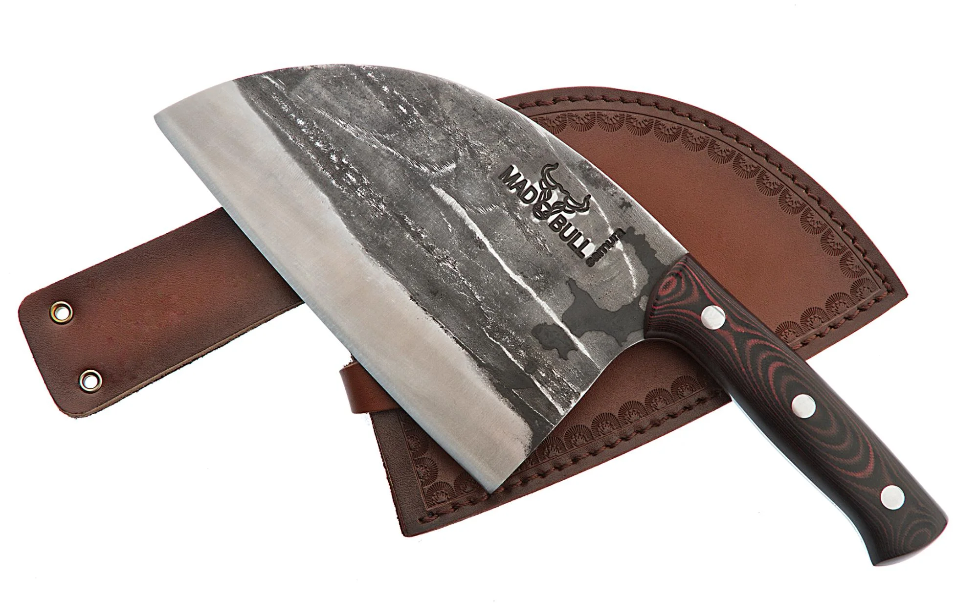 Samura Mad Bull nóż kuchenny Serb 180mm czerwony.