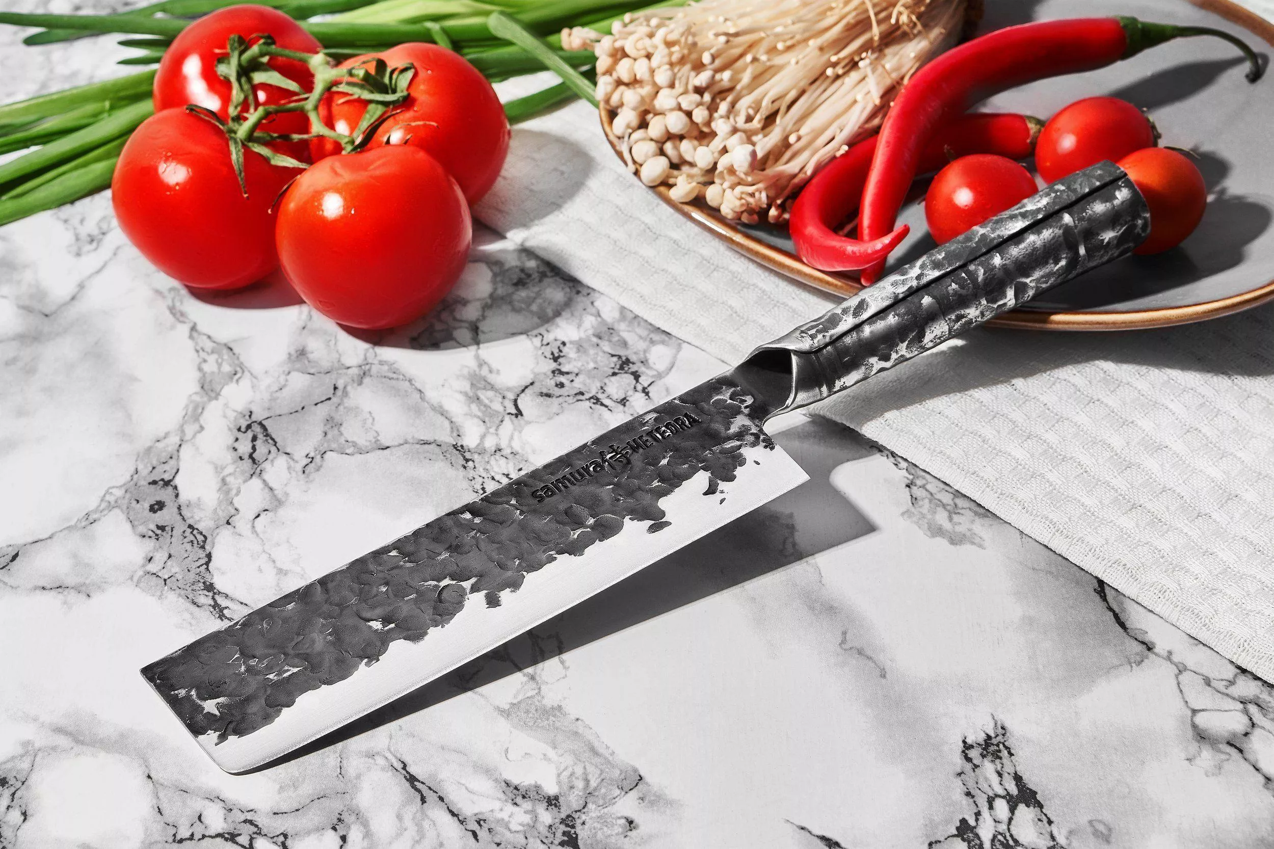 Samura Meteora nóż kuchenny Nakiri 17,3 cm SMT-0043
