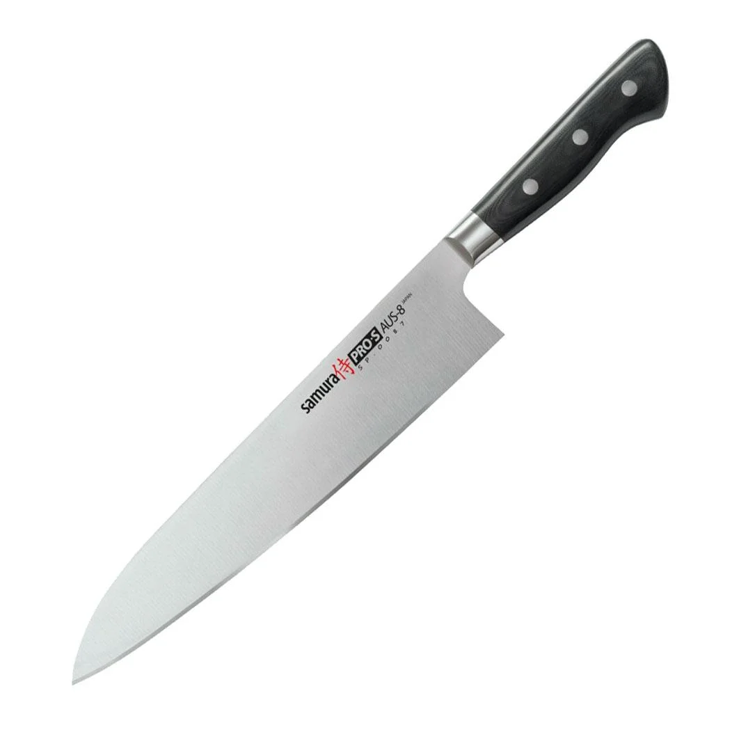 Samura PRO-S nóż szefa kuchni 240mm AUS-8 58HRC