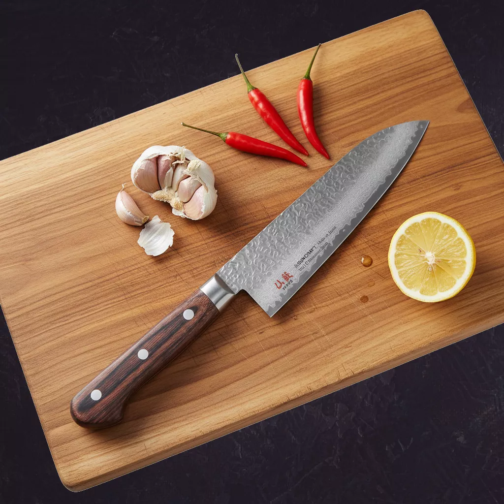 Suncraft SENZO UNIVERSAL Santoku 165 mm [FT-01]