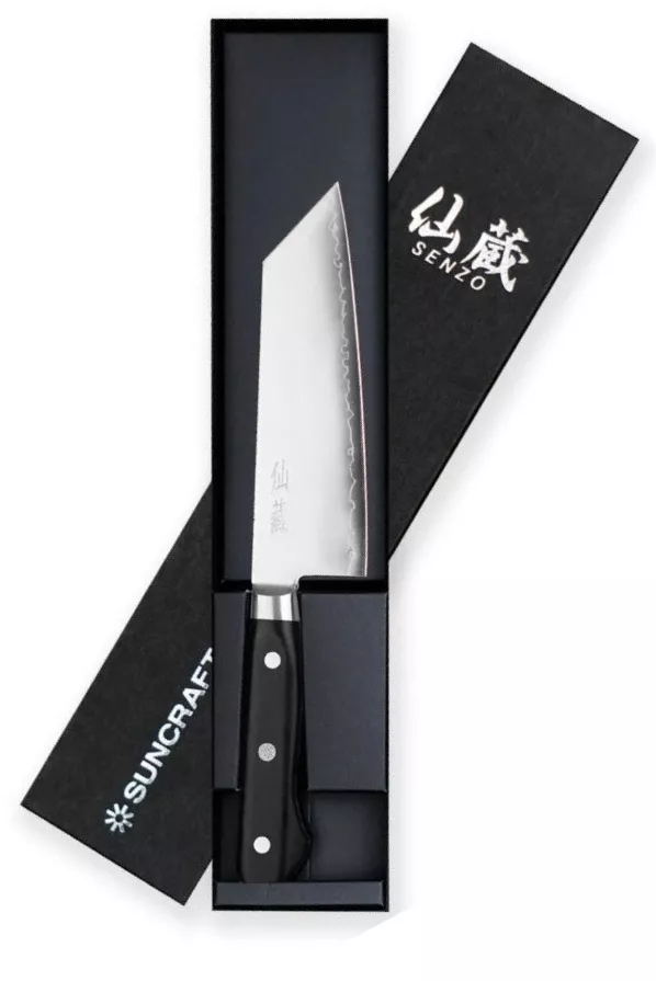 Suncraft Senzo Professional Bunka 16,5 cm - Nóż kuchenny z stali SG2 San