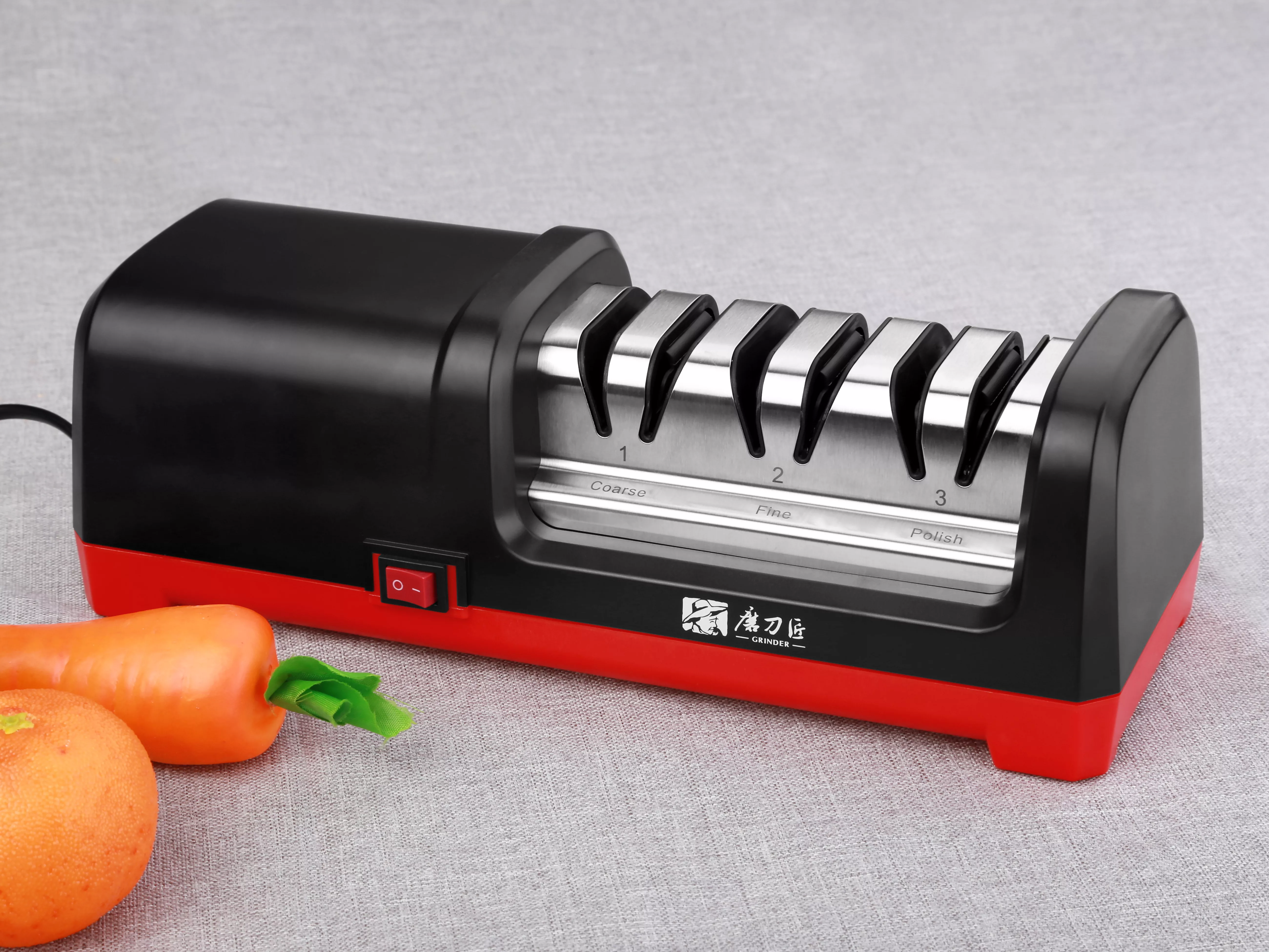 Elektryczna Ostrzałka Diamentowa Taidea TG2101 do Noży, 3 Etapy