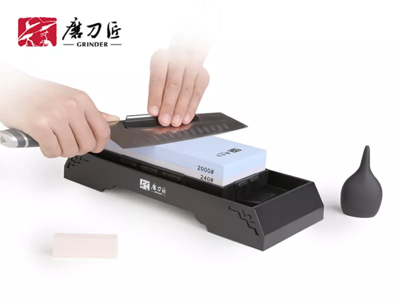 Ostrzałka kamienna Taidea TG8224 Korundowa 240/2000 20 cm