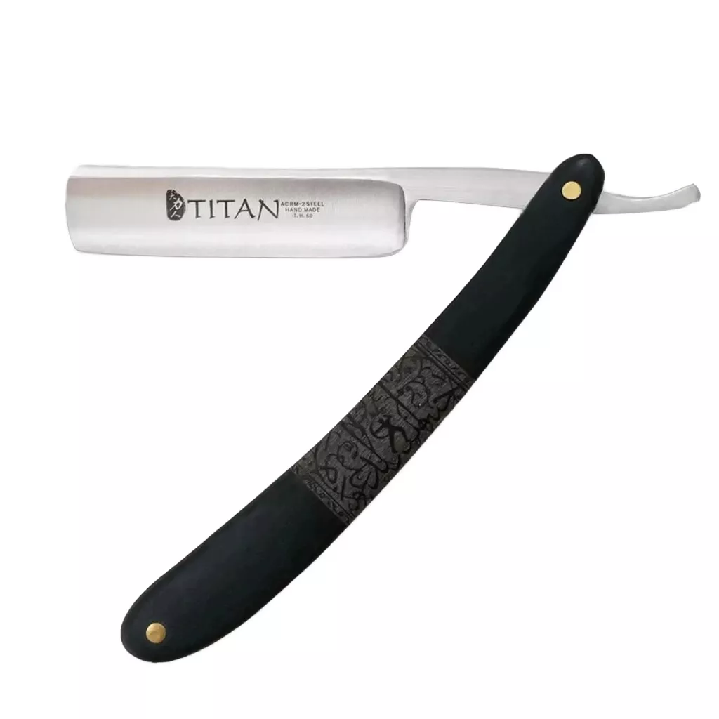 Brzytwa 13/16 TITAN 1918 Heban, stal ACRM-2 z etui