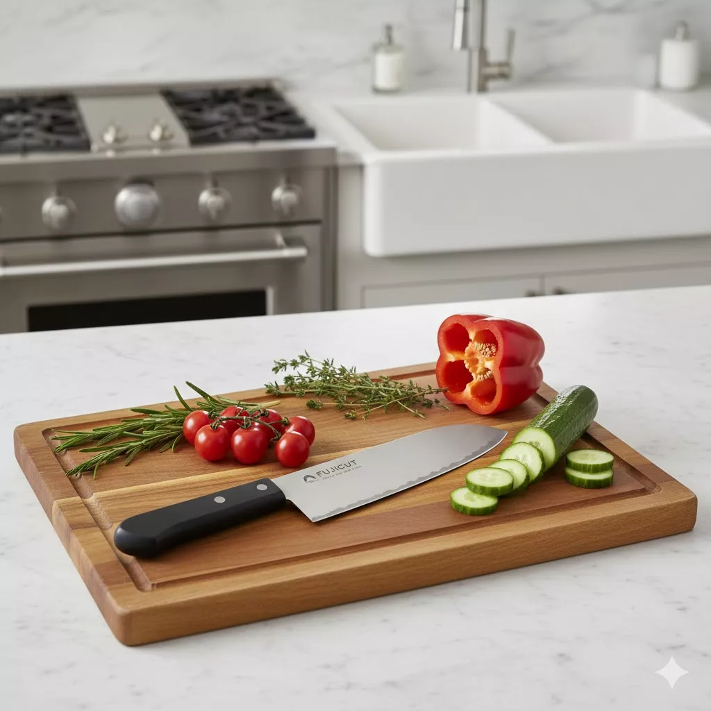 Fuji Cutlery Fuji Cut #2000 Santoku FC-1621, ostrze 16.5 cm,