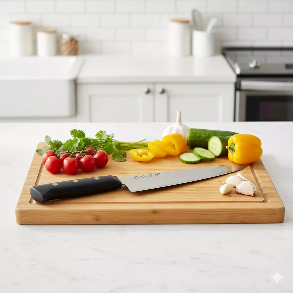 Fujicut #3000 Nóż Szefa Kuchni 18 cm, Stal Mo-V, Polipropylen