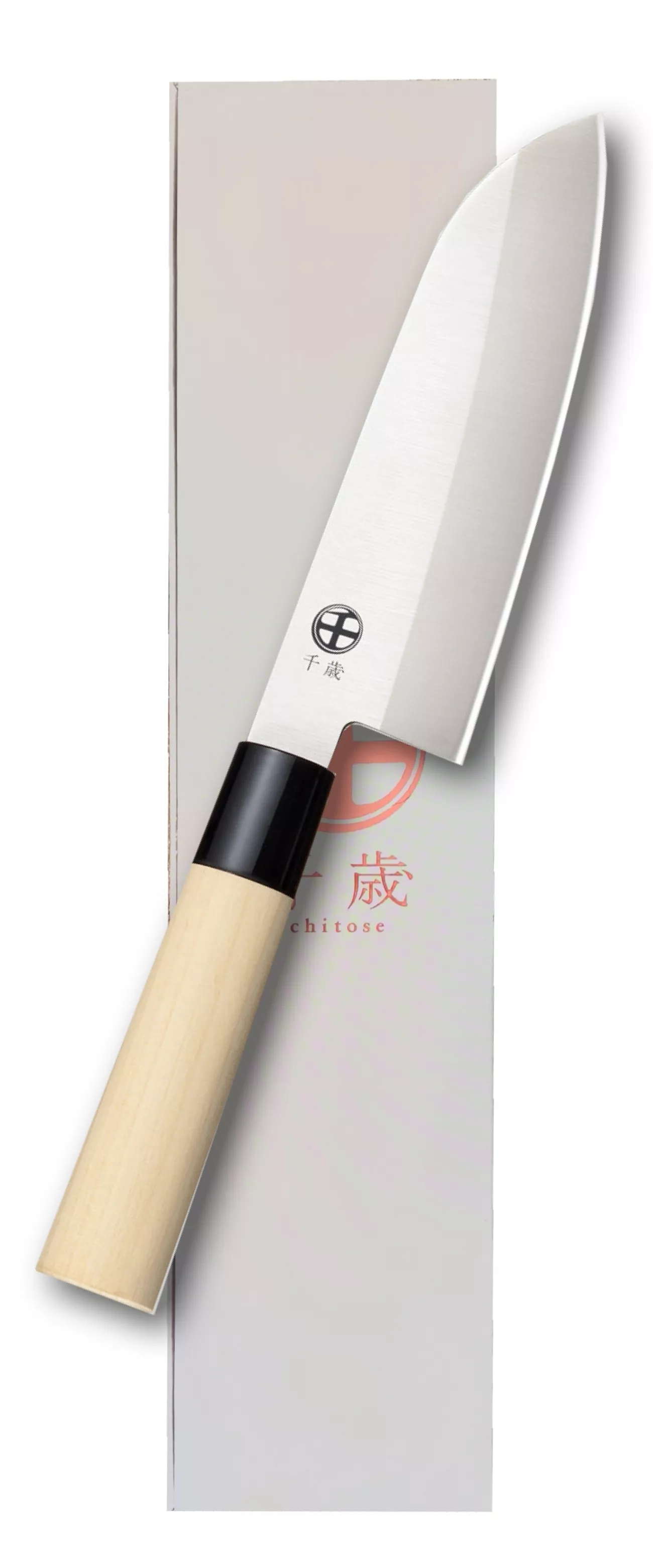 Tsubamesanjo Chitose Santoku – Nóż kuchenny, ostrze 15.5 cm, stal molib