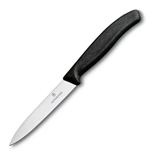 Victorinox nóż do jarzyn 10cm gładki czarny.