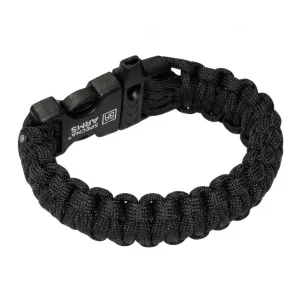 Bransoletka survivalowa paracord z gwizdkiem Welde 22 cm