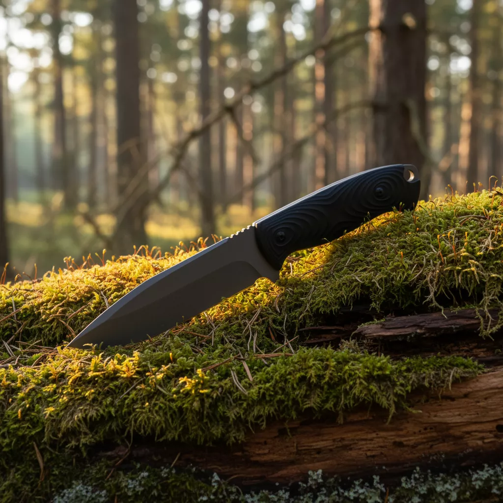 Welde AI Nóż Survivalowy stal DC53 63 HRC z pochwą Kydex 