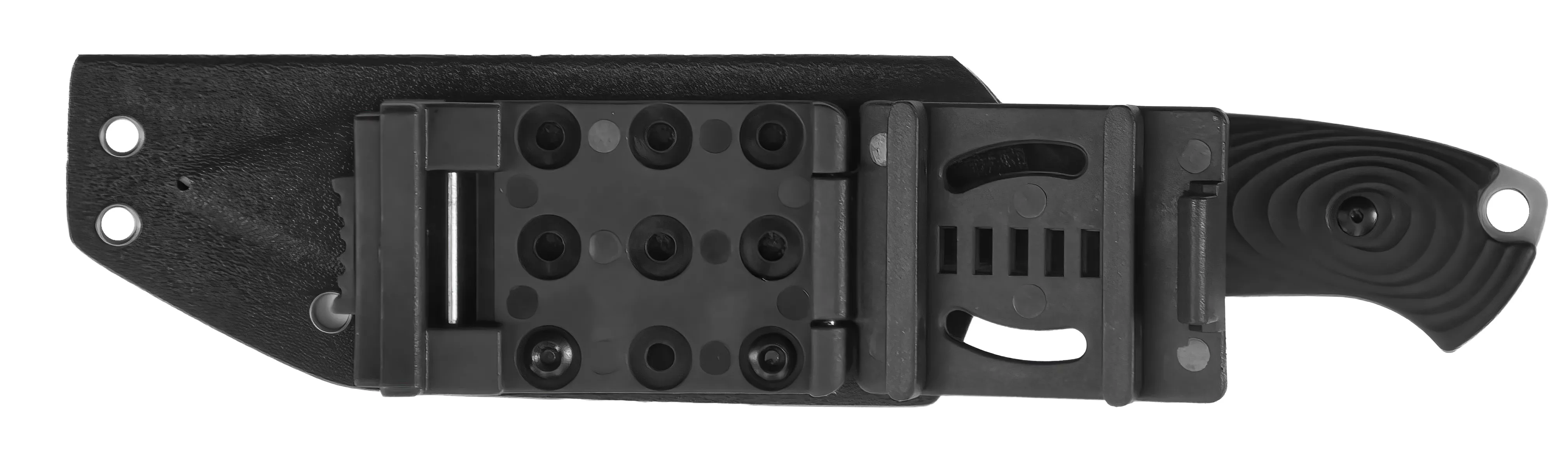 Welde AI Nóż Survivalowy stal DC53 63 HRC z pochwą Kydex 