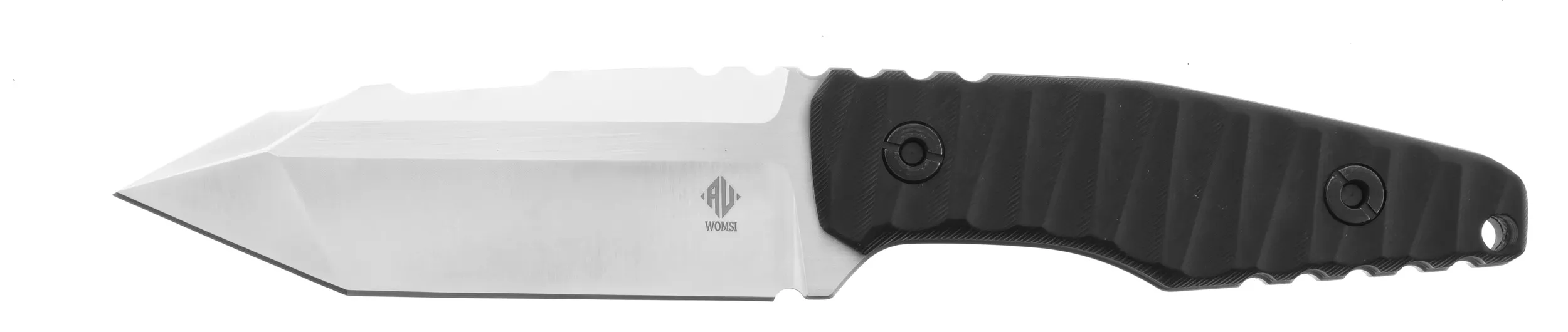 Womsi Rock nóż taktyczny czarne G10 14C28N.