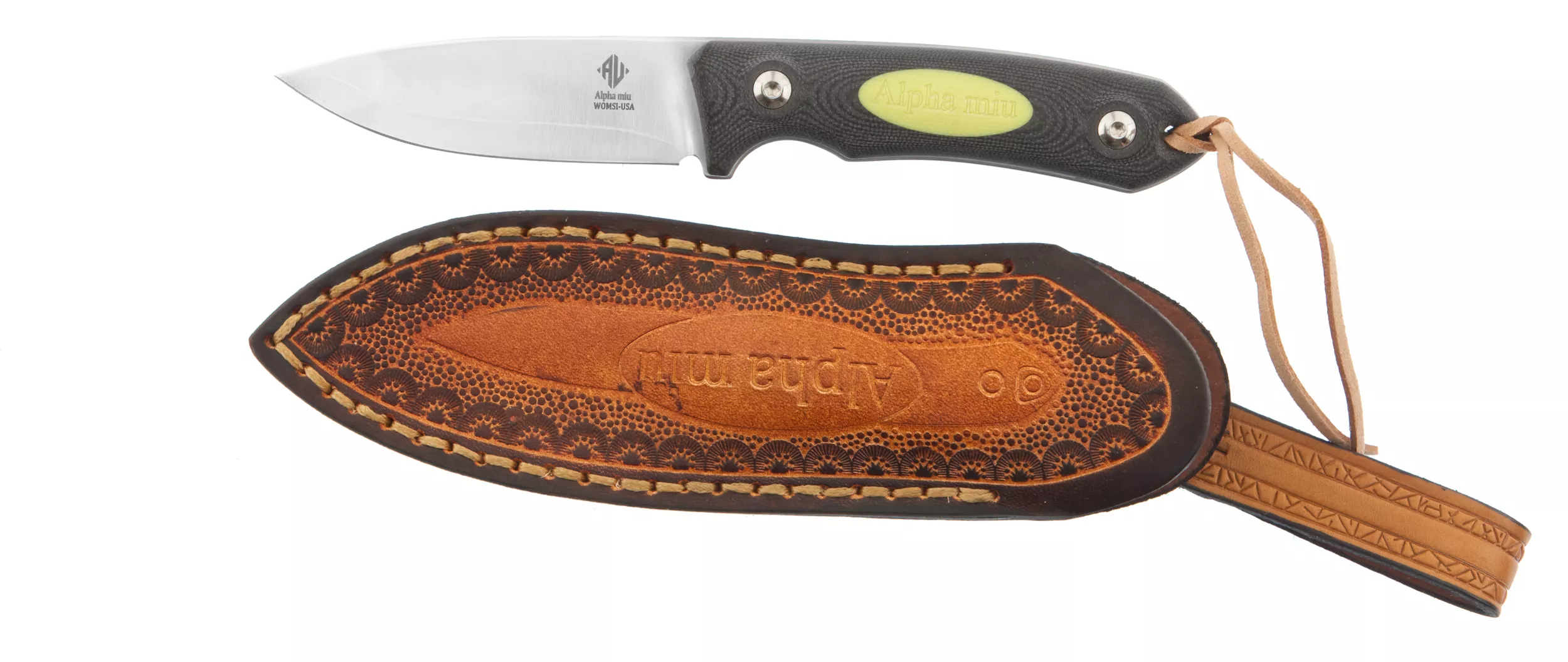 Womsi Alpha miu nóż czarna mikarta S90v