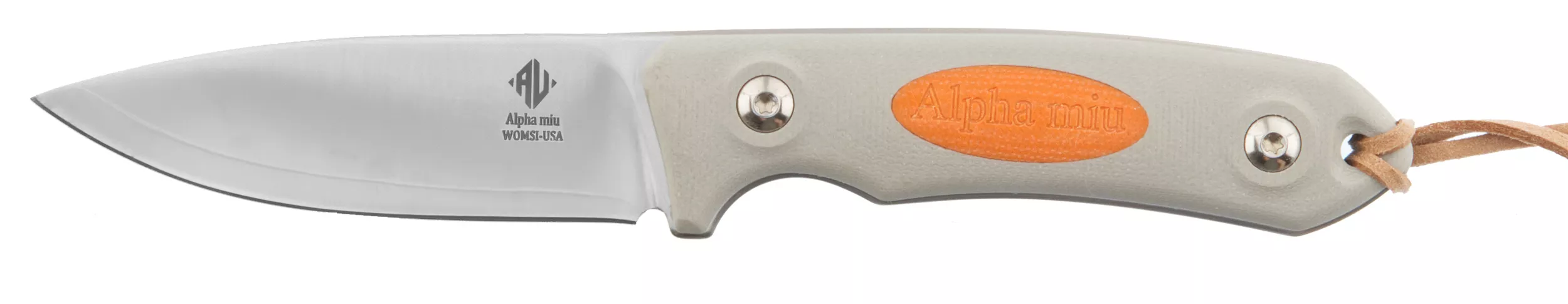 Womsi Alpha miu nóż szara mikarta S90v