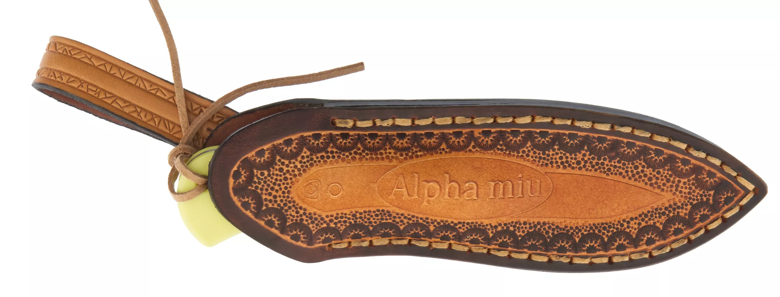 Womsi Alpha miu nóż żółta mikarta S90v