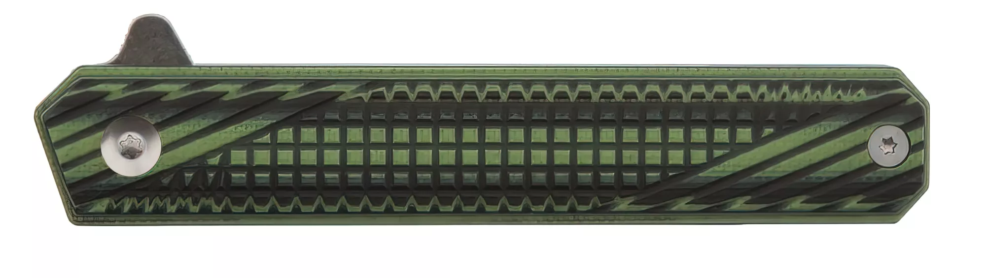 Womsi Wolf nóż składany dark green 2 G10 S90V