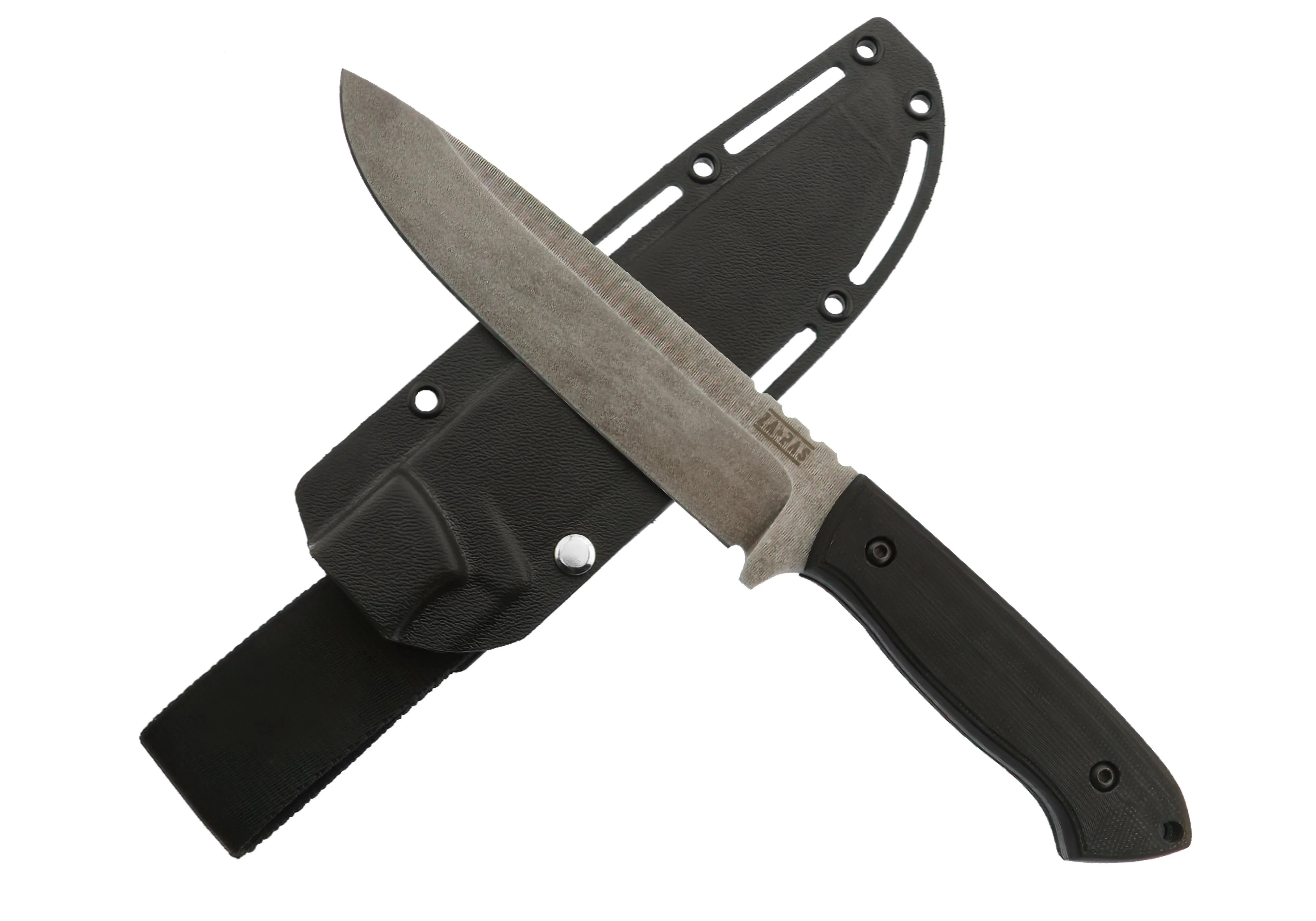 Za-Pas nóż Expandable Stonewash  G10 Black