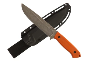 Za-Pas nóż Expandable Stonewash G10 Orange
